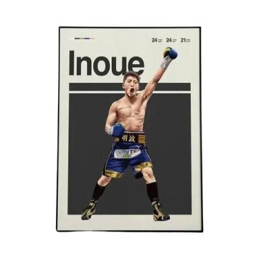 Imagem de Pôster De Boxe Canelo Alvarez, Impressão Em Tela, Minimalista, Moderno