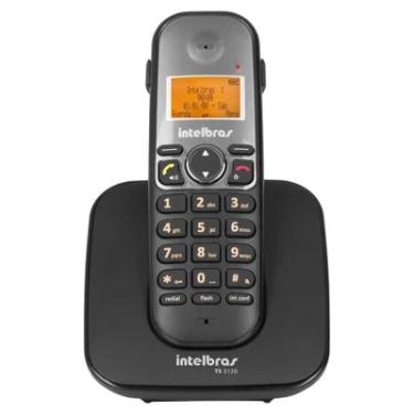 Imagem de Telefone Sem Fio, Com Id E Com Entrada Para Fone De Ouvido, Preto - TS 5120