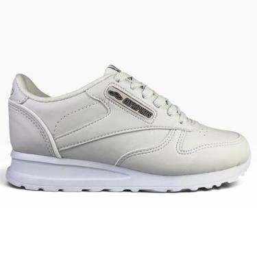 Imagem de Tênis Olympikus Jogging 100 Unissex Casual Original Cor:BrancoTamanho:
