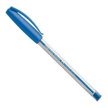 Imagem de Caneta Esferográfica Triangular Trilux Azul Claro 1,00mm Faber-castell