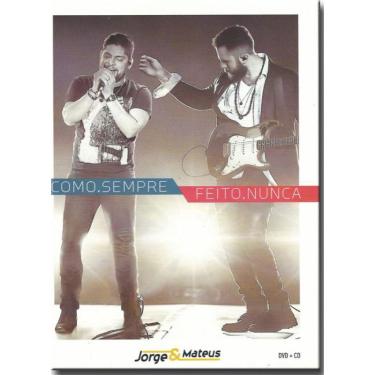 Imagem de Dvd Jorge e Mateus - Como Sempre Feito Nunca(dvd + cd
