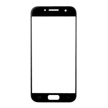 Imagem de Peças de reposição para reparo de lente externa de vidro para Galaxy A3 (2017) / A320 (preto) (Cor: Preto)