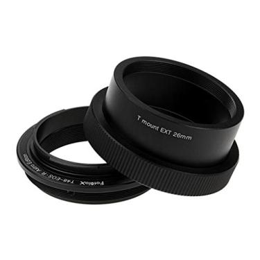Imagem de Adaptador de lente Fotodiox Astro Edition - Compatível com telescópios de campo amplo de montagem em T de 48 mm (x0,75) para câmeras sem espelho de montagem RF da Canon para astrofotografia em espaço profundo