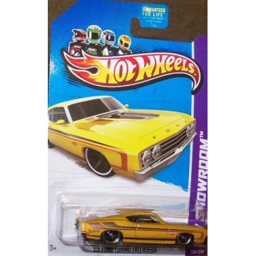 Imagem de 69 Ford Torino Talladega '13 Hot Wheels 236/250 (Yellow) Vehicle by Hot Wheels
