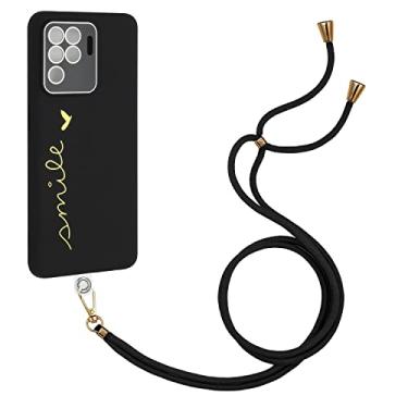 Imagem de Capa de telefone para Oppo A55 4G A94 5G F19 Pro ultrafina silicone macio anti-riscos cordão lente filme bronze capa de telefone para Oppo A 55 4G A 94 5G F 19 Pro (preto, Oppo F19 Pro)