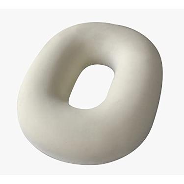 Imagem de Almofada oval com orifício e capa removível theva