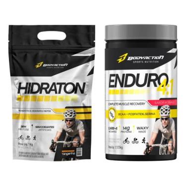 Imagem de Hidraton Isotônico Endurance 1Kg + Enduro 4:1 Bodyaction