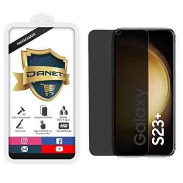 Imagem de Pel�cula De Vidro Temperado Privacidade Danet Para Samsung Galaxy S23 Plus 5g 3d Film Anti Spy 9h