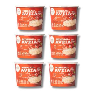 Imagem de Mingau de Aveia Cranberry com Quinoa Sem Açúcar, Sem Glúten, Sem Leite e Vegano - 06 UNIDADES (pronto em 05 minutos)