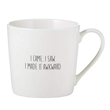 Imagem de Santa Barbara Design Studio Caneca de café SIPS Drinkware Bone China, 400 ml, Made It Awkward
