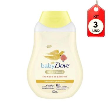 Imagem de Kit C-03 Dove Baby Shampoo Glicerina 400ml
