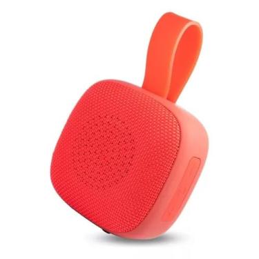 Imagem de Caixa de som Portátil Bluetooth Resistente a Água IP67 (vermelho)