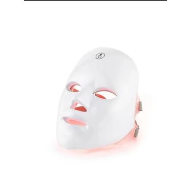 Imagem de Máscara Anti-Envelhecimento Photon Facial LED, Terapia da Luz Vermelha, Máscara de Beleza Rosto e Pescoço, Tratamento de Relaxamento, Cuidados com a Pele Anti-Rugas, 7 Cores