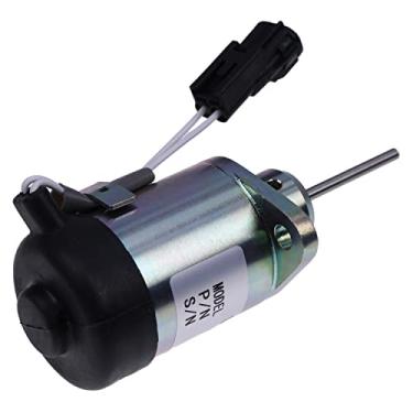 Imagem de 25-38773-00 1G939-60010 Solenoide de desligamento de combustível PS45CZ290 compatível com motor Kubota D1503 V2203 Transportadora Transicold CT4 Engine