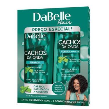Imagem de Dabelle Cachos Da Onda Shampoo E Condicionador 425ml Cacheados Crespos