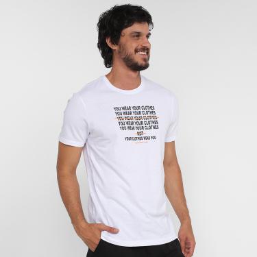 Imagem de Camiseta Calvin Klein Wear Your Clothes Masculina-Masculino