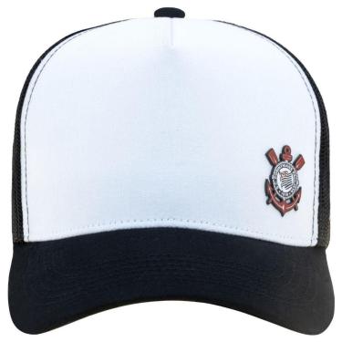 Imagem de Boné Corinthians Silk Frontal e Bordado Traseiro-Unissex