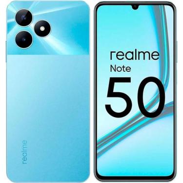 Imagem de Smartphone Realme Note 50 Rmx3834 3Gb De Ram / 64Gb / Tela 6.74" / Dua