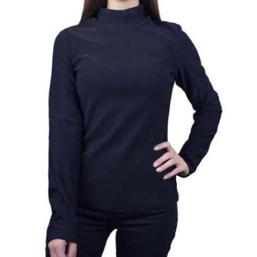 Imagem de Blusa Térmica Feminina Facinelli By Mooncity Marinho 670353-Feminino