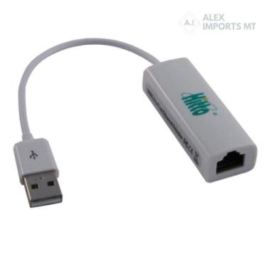 Imagem de Adaptador Usb A-Macho x Rede Rj45 Hitto internet Barato - Alex Imports