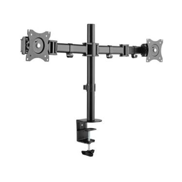 Imagem de Suporte para Monitor Articulado. Duplo. Dois Braços/Duas Telas. Ergonô