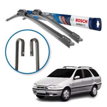 Imagem de Palheta Limpador Parabrisa Fiat Uno Palio Toro UnoMille Bosch Aerofit,