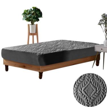 Imagem de Capa Protetor Cama Colchão Box Matelado Solteiro Luxuosa - ANNY SHOP B