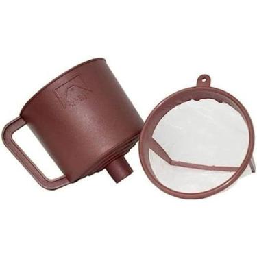 Imagem de Coador De Café Com Suporte E Filtro Permanente Coamil - Plast Show