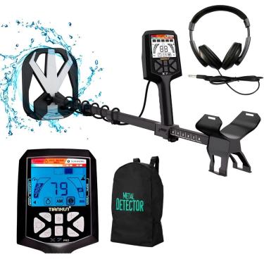 Imagem de Detector Metais Profissional Fone Bolsa Prova D`água X7 Pro