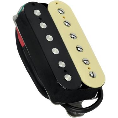 Imagem de Captador Para Guitarra Zebra Humbucker PAF Alto Ganho Les Paul Vintage