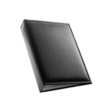 Imagem de Álbum De Foto Couro Costurado 10X15/500 Fotos Preto Noire - Clip