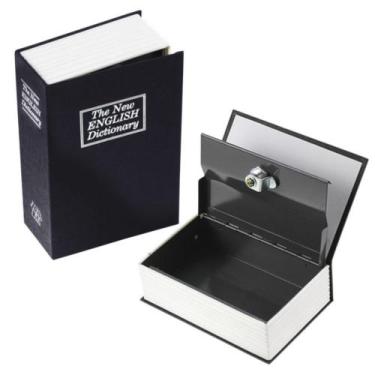 Imagem de Cofre Livro Inglês Dinheiro Camuflado (Médio) - innovaree-commerce