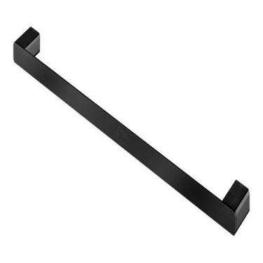 Imagem de Porta Toalha Bastão 600mm Docol Flat Onix 009613ce Preto Fosco