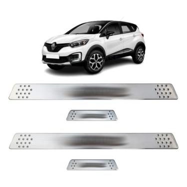 Imagem de Soleira para Porta Lateral Tuning Esportiva para carros 4 Portas (ABS)