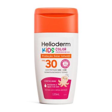 Imagem de Protetor Solar Infantil Helioderm Suncare Kids Color FPS 30 120ml