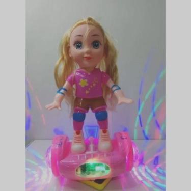 Imagem de Brinquedo Boneca Overboard Com luz e Som Bate e Volta. - toy king