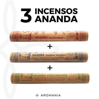 Imagem de  Kit Incenso Ananda Equilíbrio Energético Purificação e Relaxamento - 