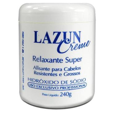 Imagem de Creme de Cabelo Super Relaxamento Lazun 240g. - Lizan
