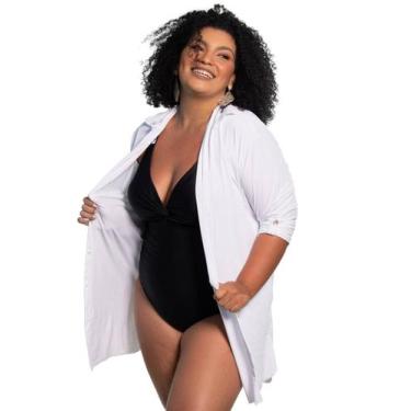 Imagem de Saída de Praia Camisão Branco - VANINA NEMER, G, Branco
