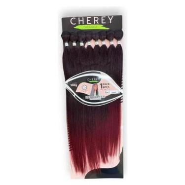 Imagem de Cabelo Natural Yaki Organico Liso Para Entrelace 8 pcs 300g - Cherey, 