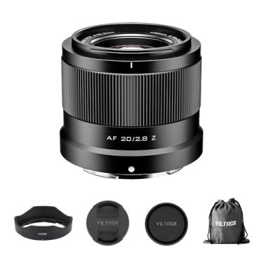 Imagem de VILTROX Lente de foco automático STM 20 mm f2.8 para Nikon Z, Z-Mount Full Frame para Nikon Z, lente grande angular Prime para Z5 Z50 Z6 Z6Ⅱ Z7 Z7Ⅱ ZFC Z30 Z9 Z8