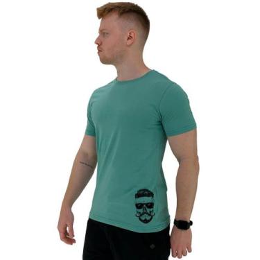 Imagem de Camiseta Tradicional Masculina MXD Conceito Estampa Lateral Caveira St