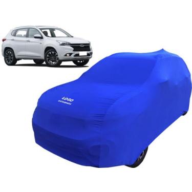 Imagem de Capa De Tecido Para Proteção Carro Chery Tiggo 7 Luxo - Mz, Azul