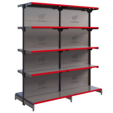 Imagem de Gôndola Centro 1 Inicial E 1 Continuação 1,70 m 40KG FIT Expositor de Supermercado Amapá