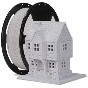 Imagem de FLASHFORGE Filamento PLA rápido 1,75 mm marrom mármore, impressão máxima de alta velocidade de 500 mm/s, filamento de impressora 3D, carretel de 1 kg, precisão dimensional +/- 0,02 mm, desfrute de