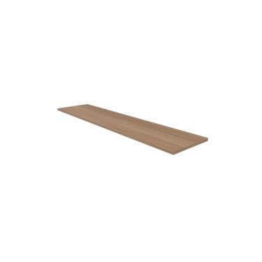 Imagem de Prateleira Flutuante 120x25 MDF 15mm + Suportes(Amadeirado)
