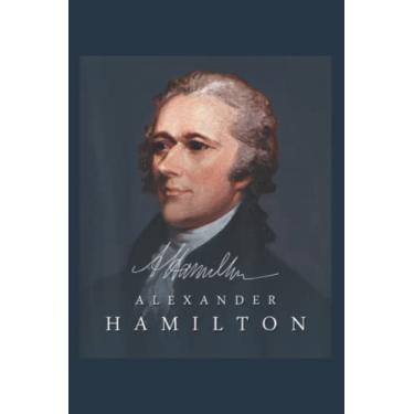 Imagem de July 4th Founding Father Alexander Hamilton Liberty: Daily Notebook - Medium size 6x9 inches, 120 Pages, Premium matte cover design