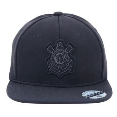 Imagem de Boné Corinthians Relevo Masculino Preto Supercap