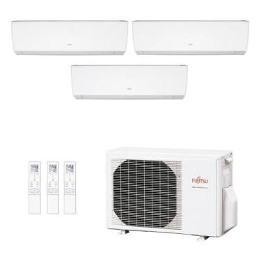 Imagem de Ar-Condicionado Multi Split Inverter Fujitsu 18.000 (3x Evap HW 9.000)