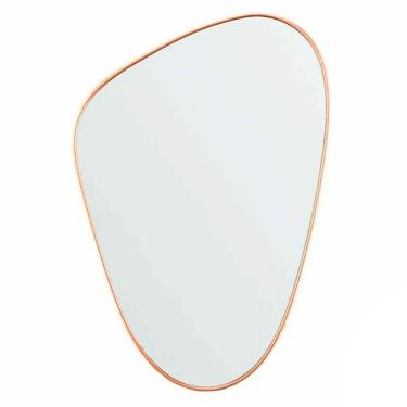 Imagem de Espelho para Banheiro Orgânico Decorativo 40x60cm Modernatta - Rio Home